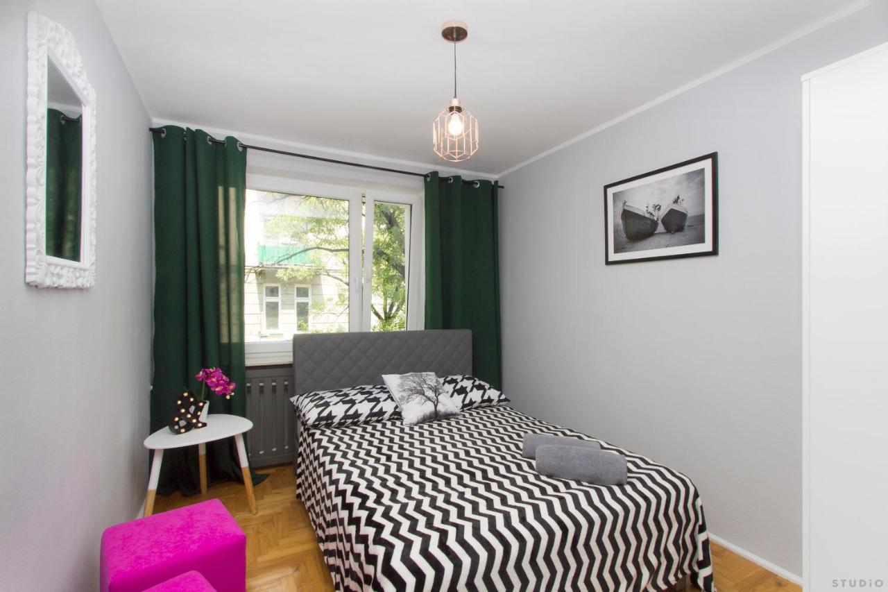 Clicktheflat Hoza Street Apart Rooms Warszawa Eksteriør billede